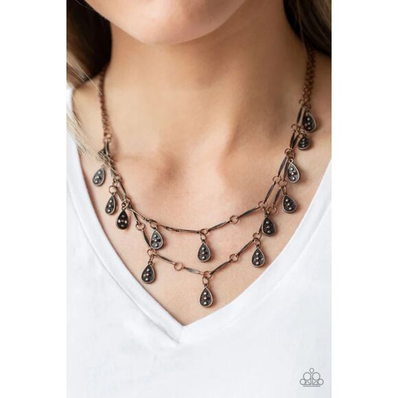 Galapagos Gypsy Copper Necklace (12) - Picture 1 of 3